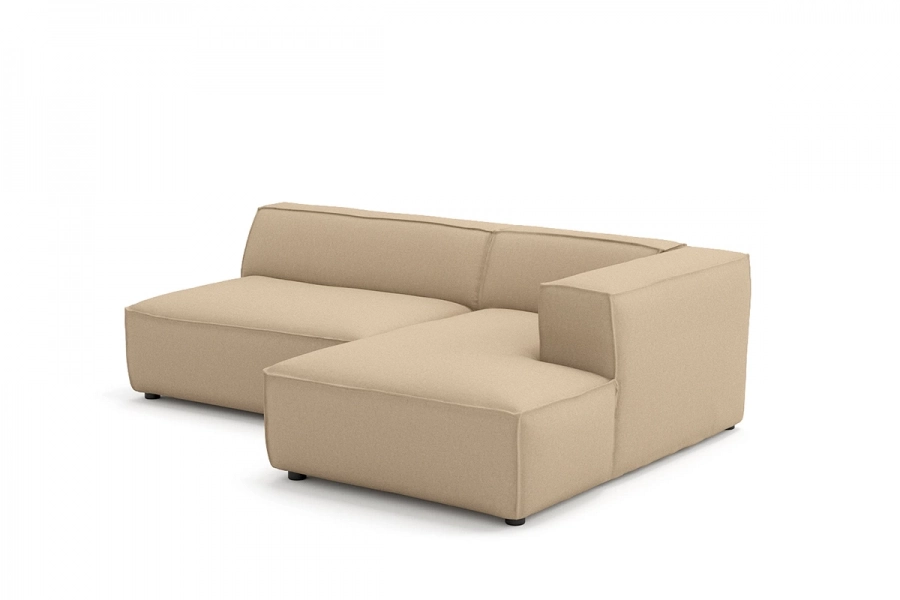 Model MODULARIS WB (wysoki bok) - Modularis WB sofa 2 osobowa + longchair prawy